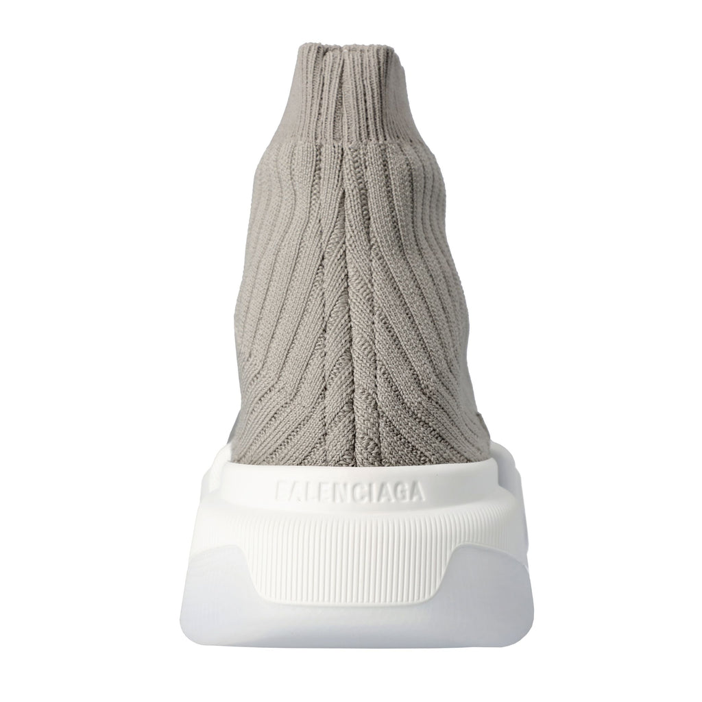 Men's Women's Balenciaga Speed 2.0 Sneaker in Grey With White Sole
