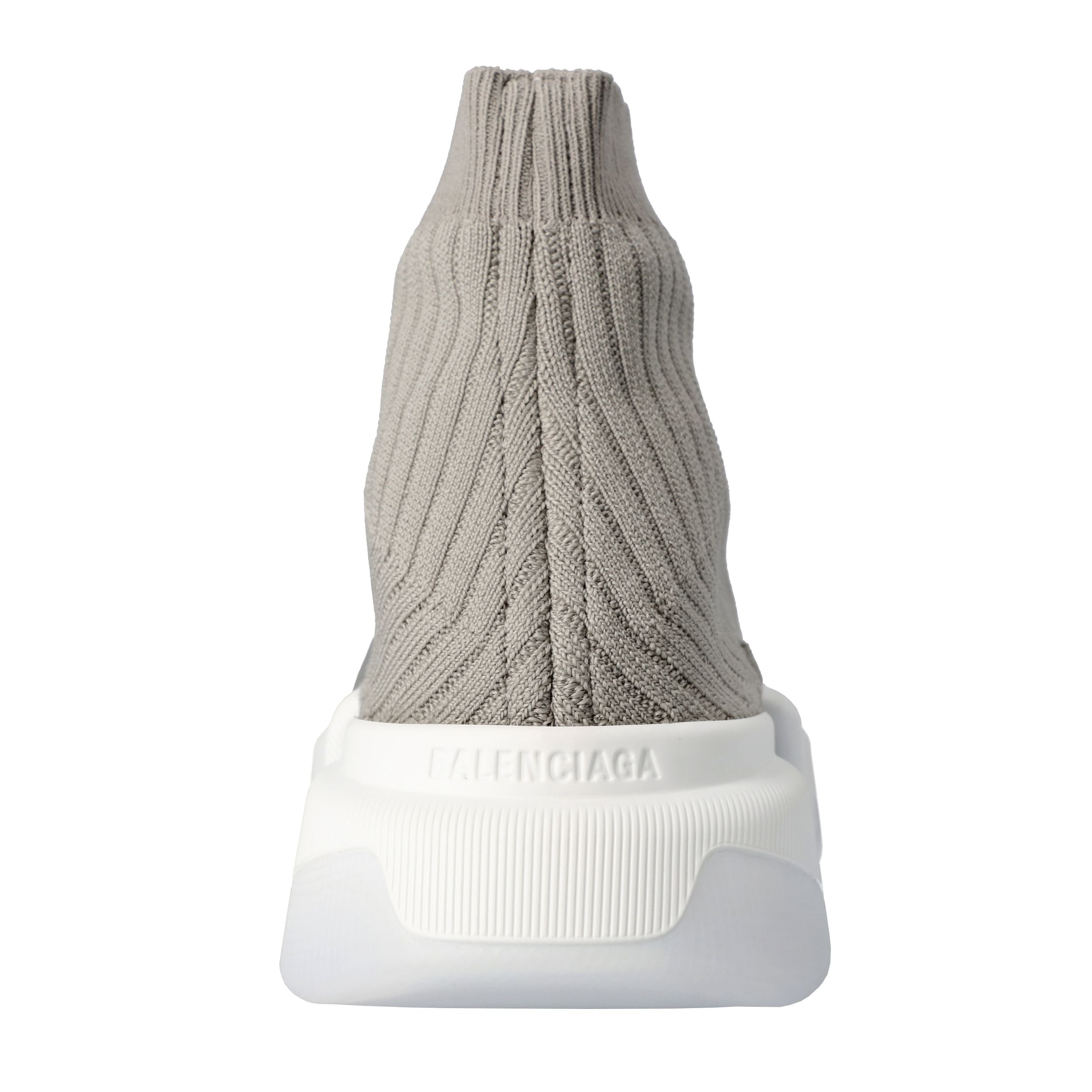 Men's Women's Balenciaga Speed 2.0 Sneaker in Grey With White Sole