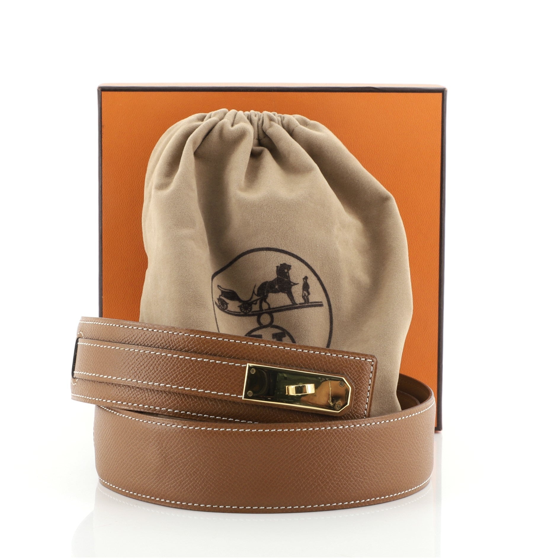 Kelly Waist Belt Leather Wide 75