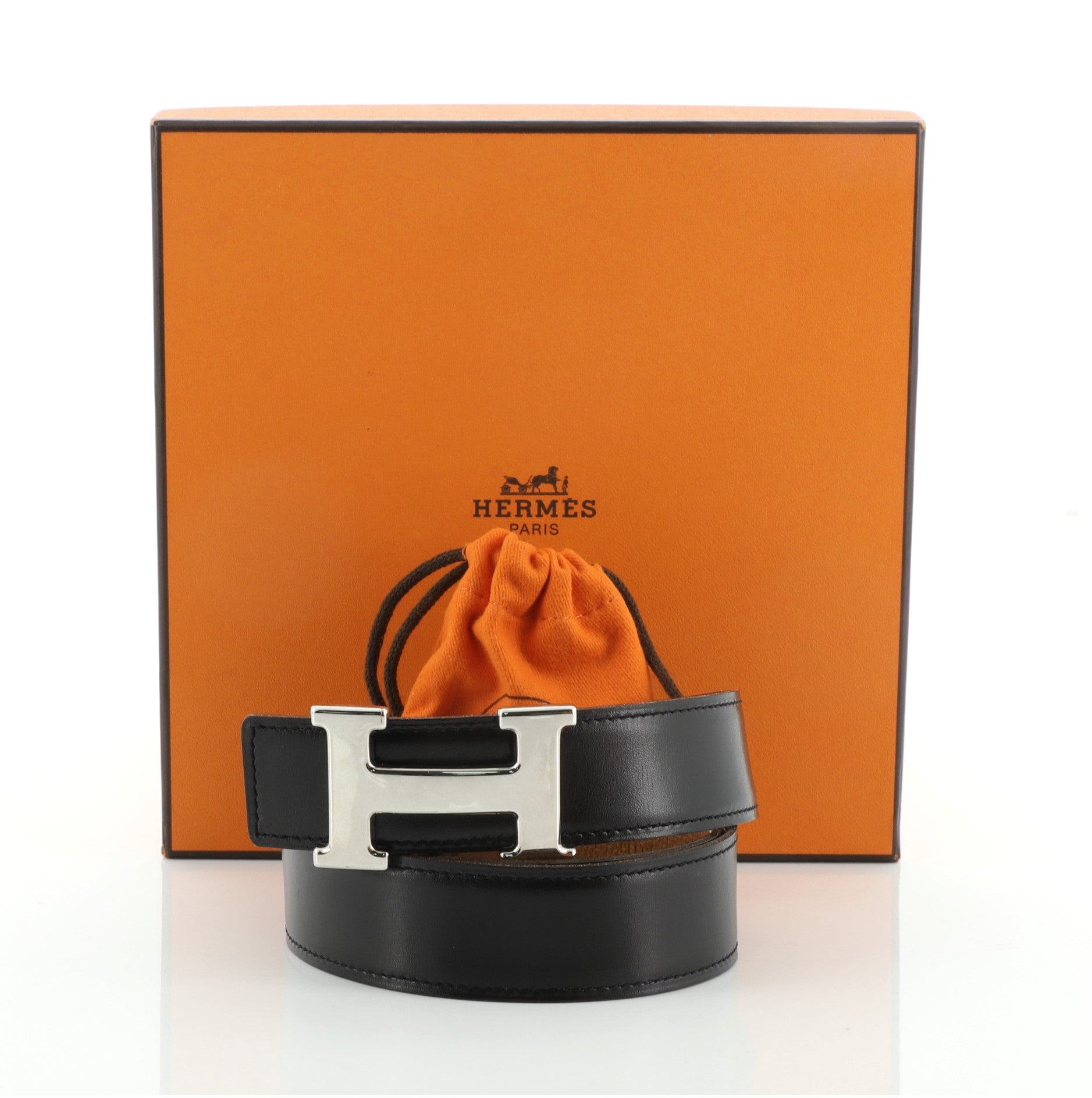 Constance Reversible Belt Leather Medium 74