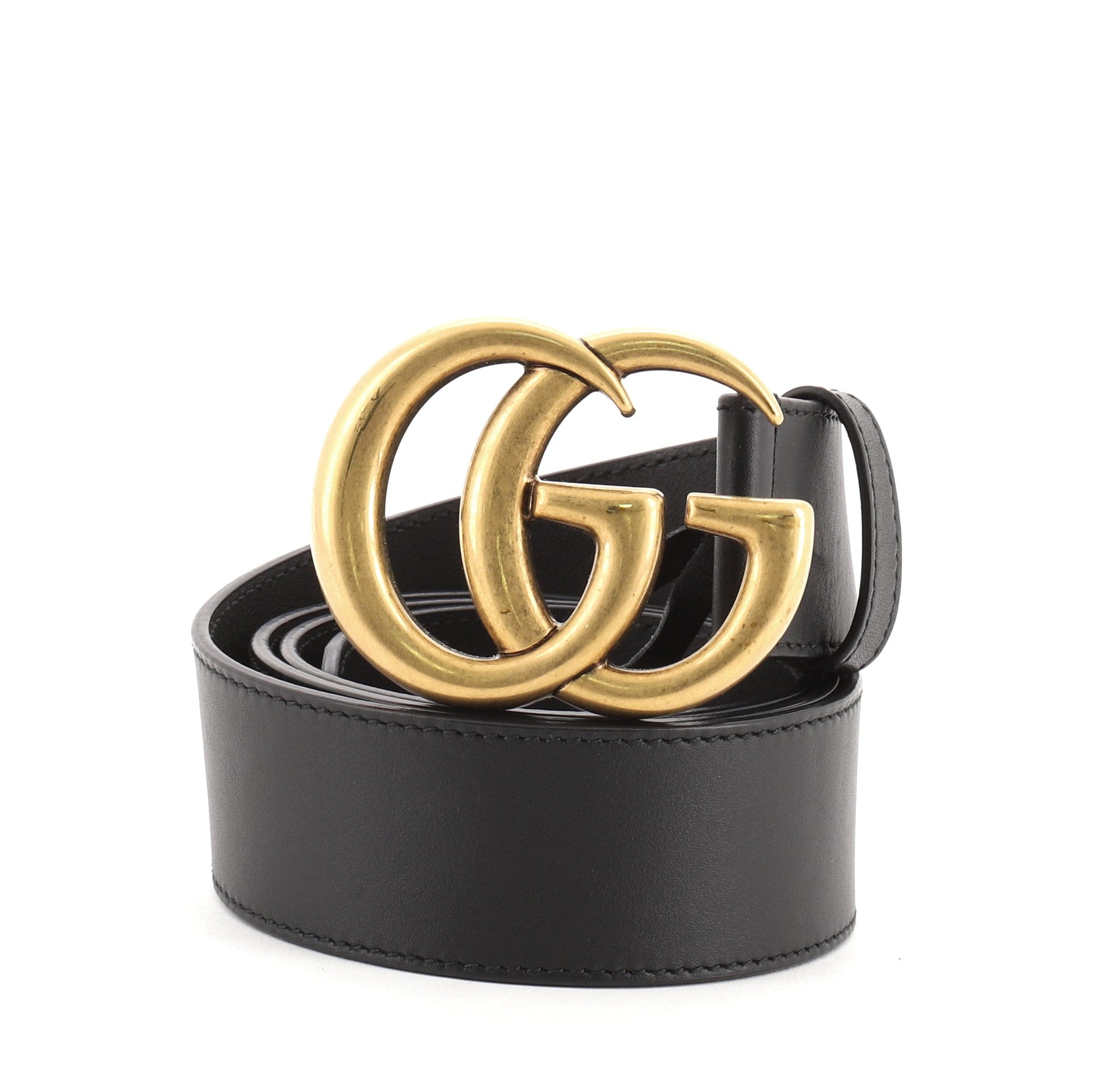 GG Marmont Belt Leather Wide 90