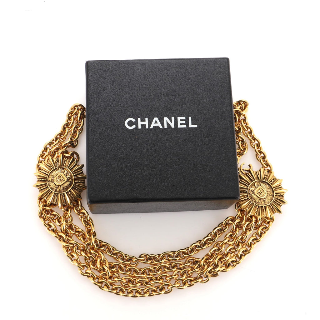 Sun Chain Belt Metal 90