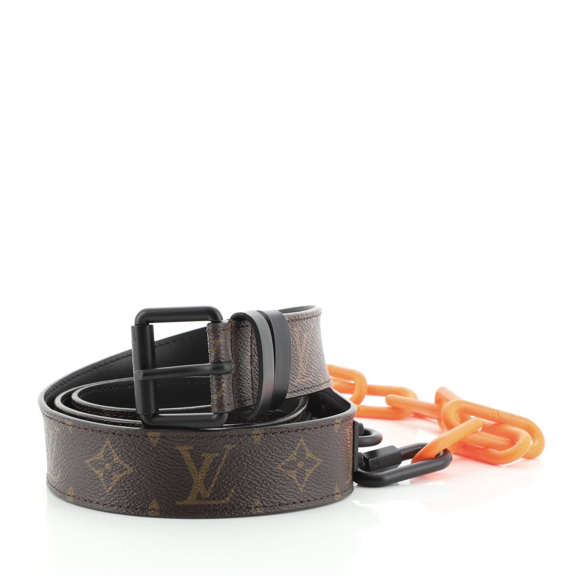 Solar Ray Belt Monogram Canvas Thin 95
