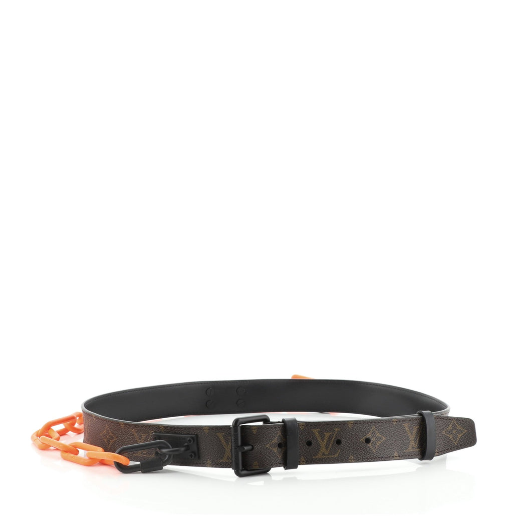 Solar Ray Belt Monogram Canvas Thin 95
