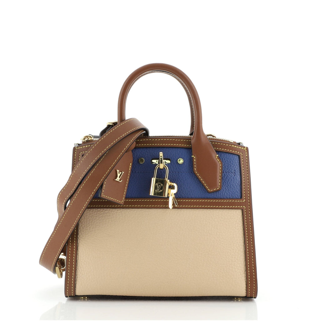 City Steamer Handbag Leather Mini