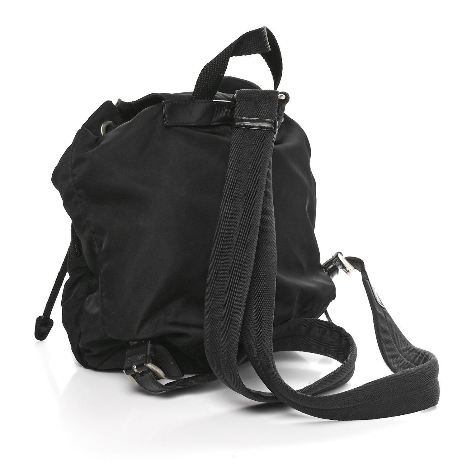 Tessuto Nylon Vela Small Backpack Black