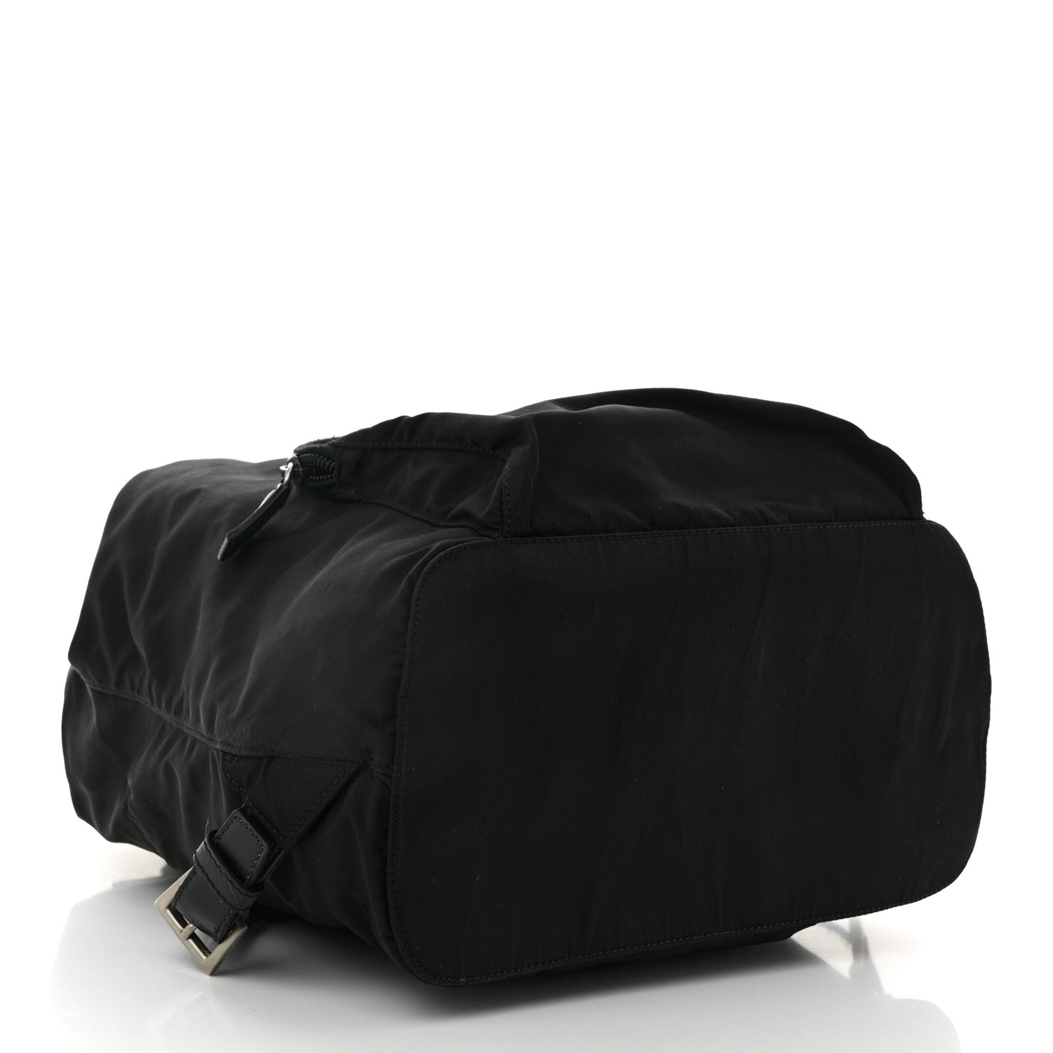 Tessuto Nylon Vela Cinch Backpack Black