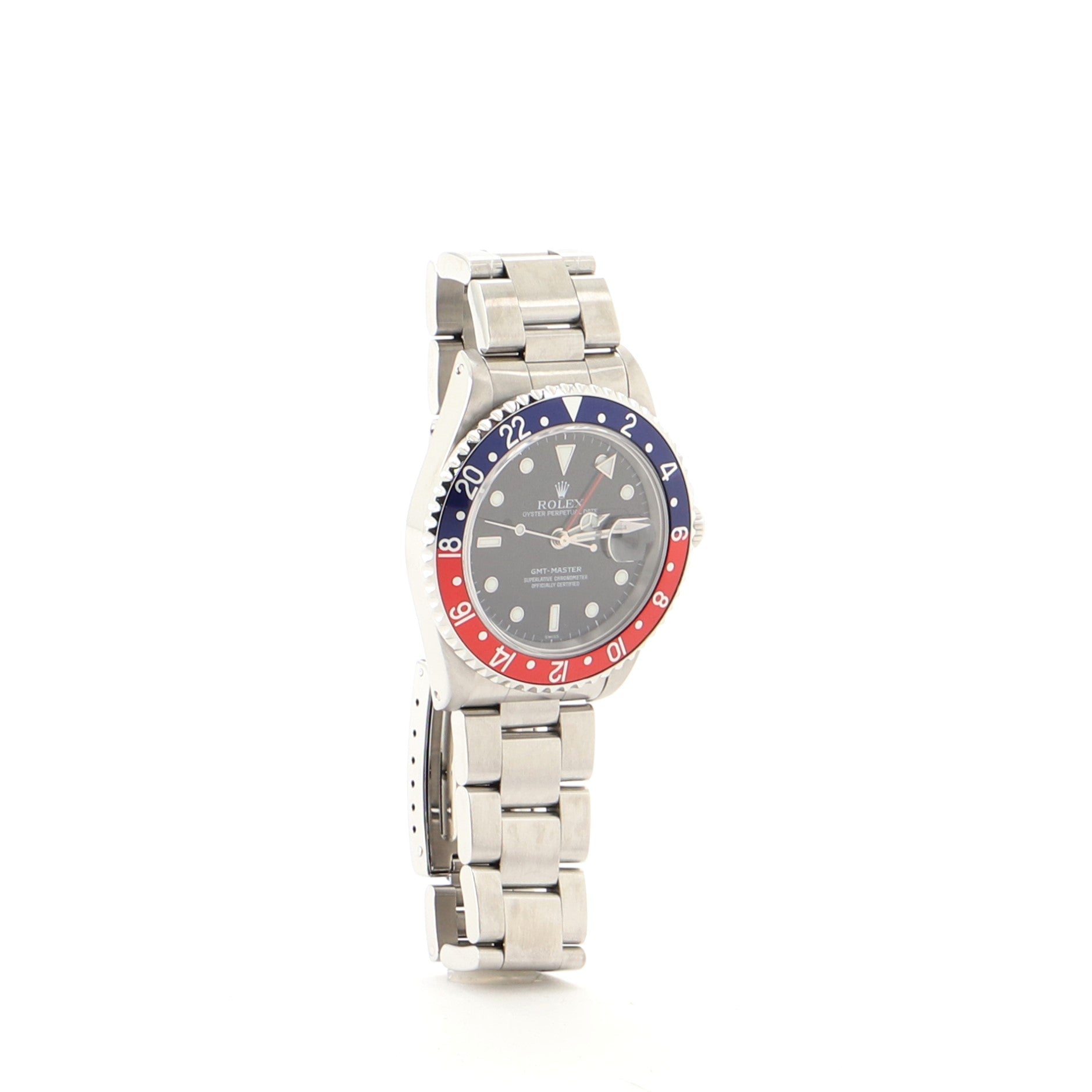 Oyster Perpetual Date GMT-Master II Pepsi Automatic Watch Cerachrom and Stainless Steel 40
