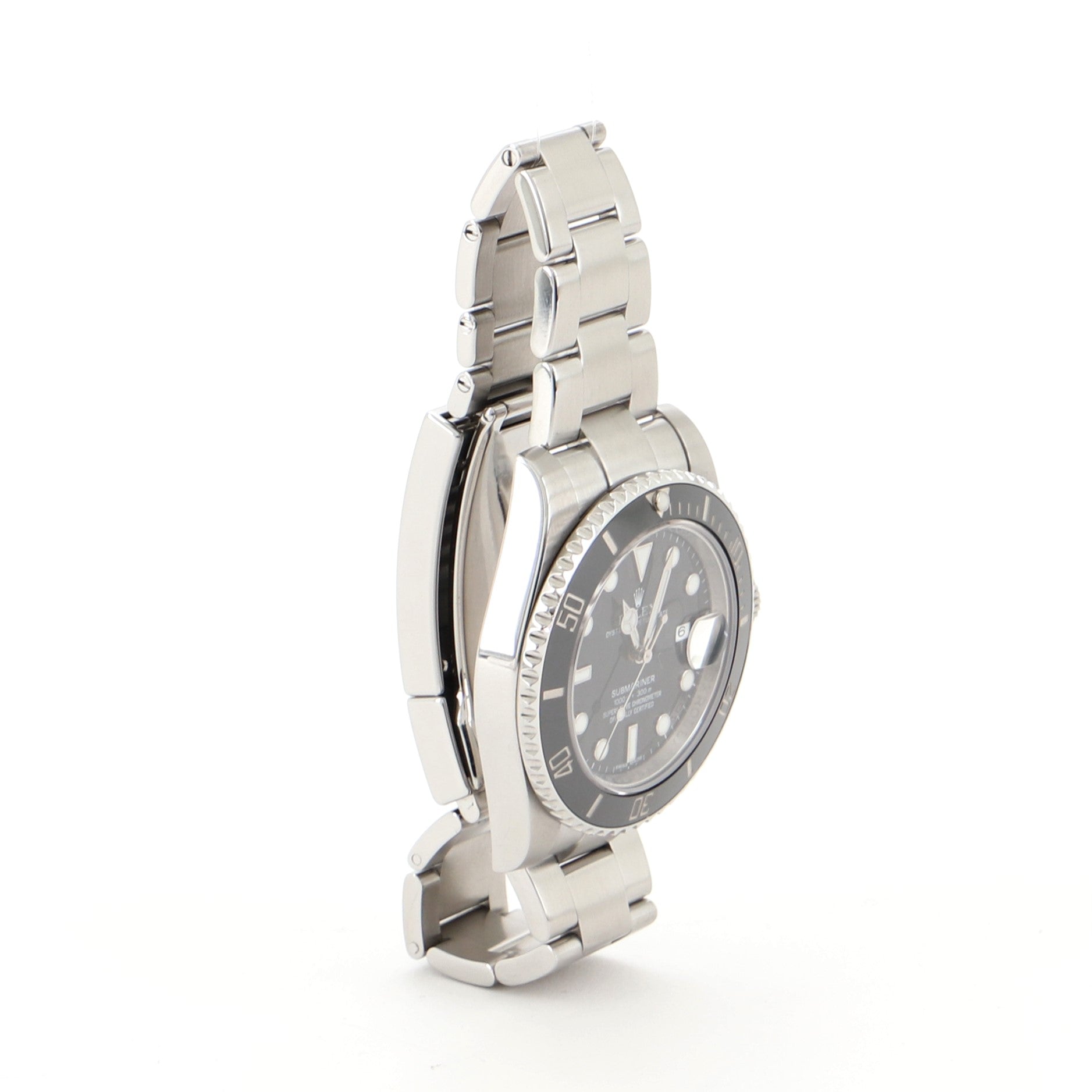 Oyster Perpetual Submariner Date Automatic Watch Cerachrom and Stainless Steel 40