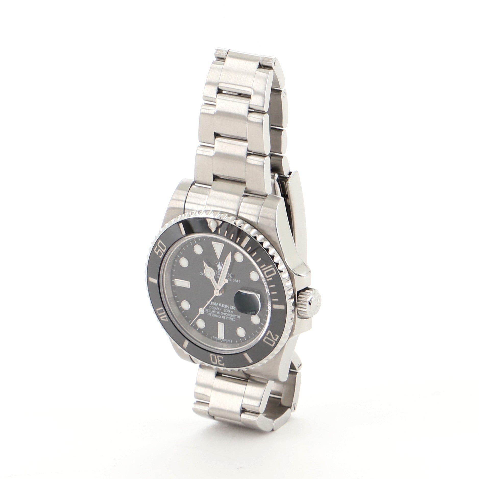 Oyster Perpetual Submariner Date Automatic Watch Cerachrom and Stainless Steel 40