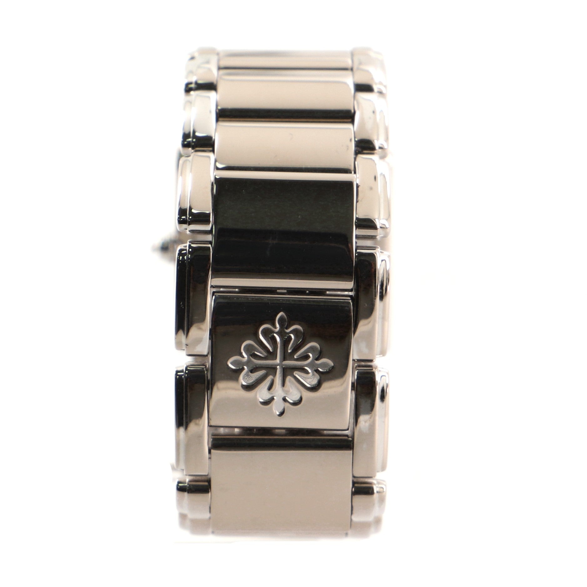 Twenty-4 Quartz Watch White Gold with Diamond Dial and Bezel 25