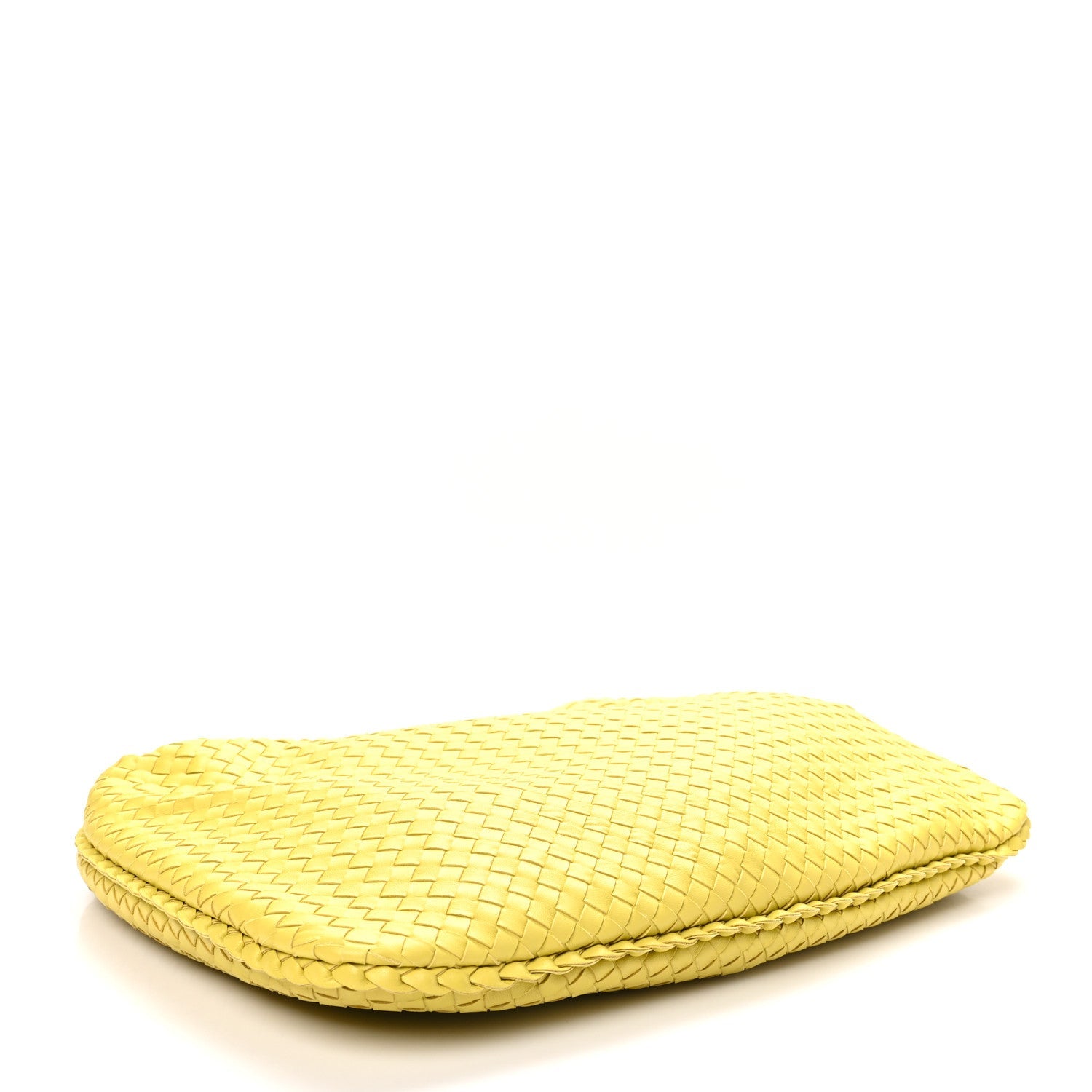 Nappa Intrecciato Large Veneta Hobo Buttercup