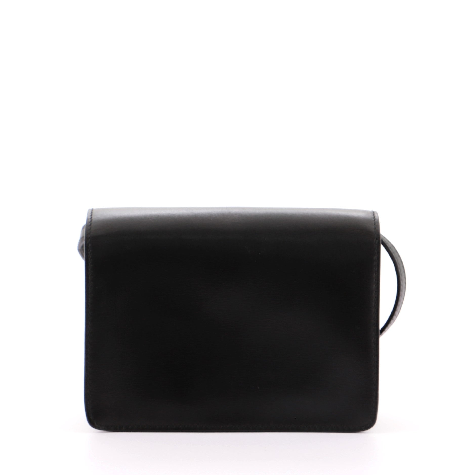 Flap Crossbody Bag Saffiano Leather Mini