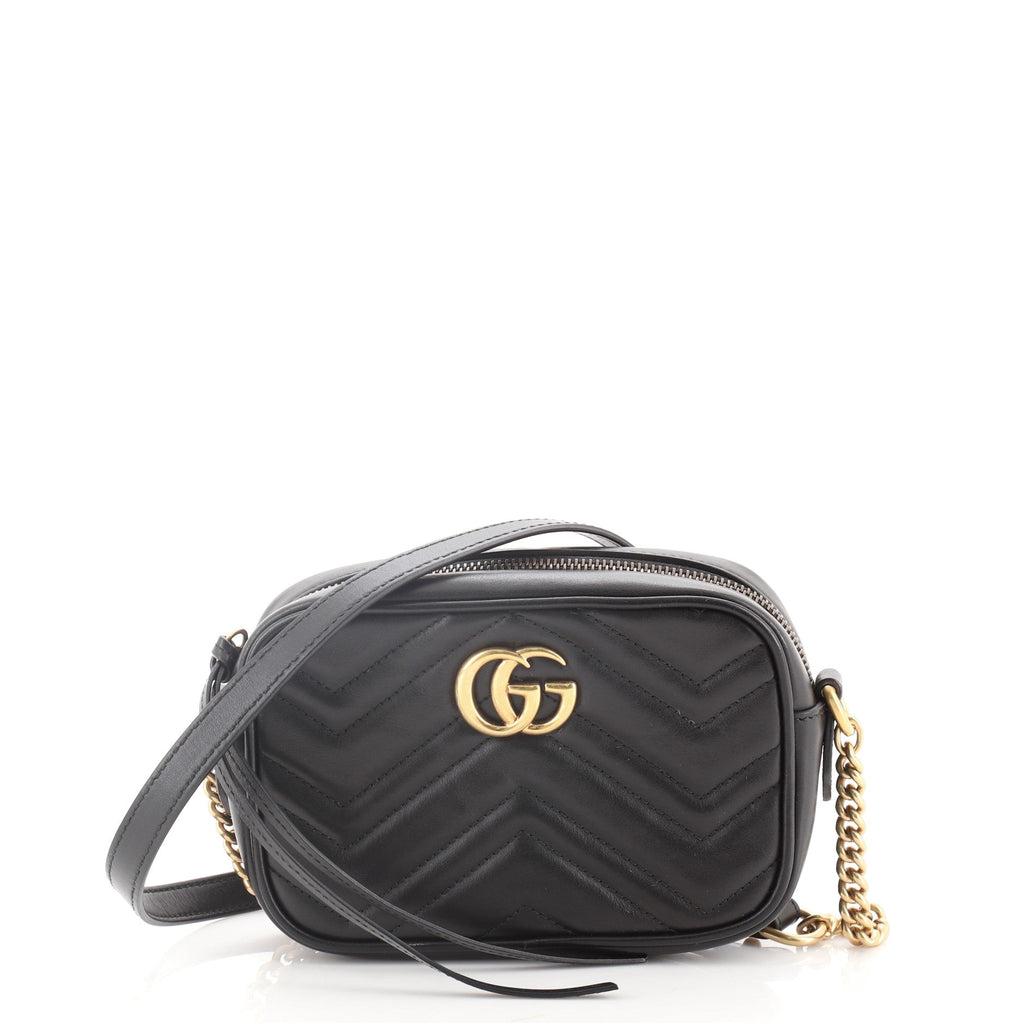 GG Marmont Shoulder Bag Matelasse Leather Mini