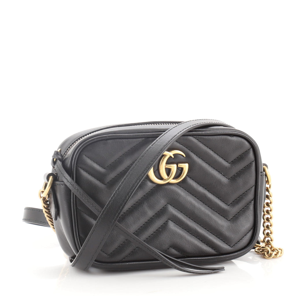 GG Marmont Shoulder Bag Matelasse Leather Mini