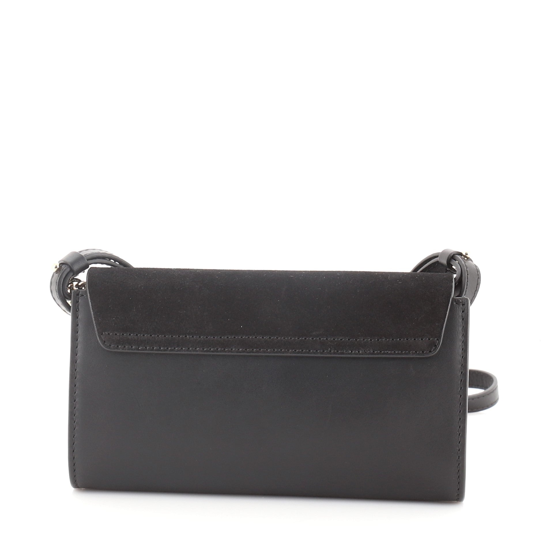 Faye Shoulder Bag Leather and Suede Mini