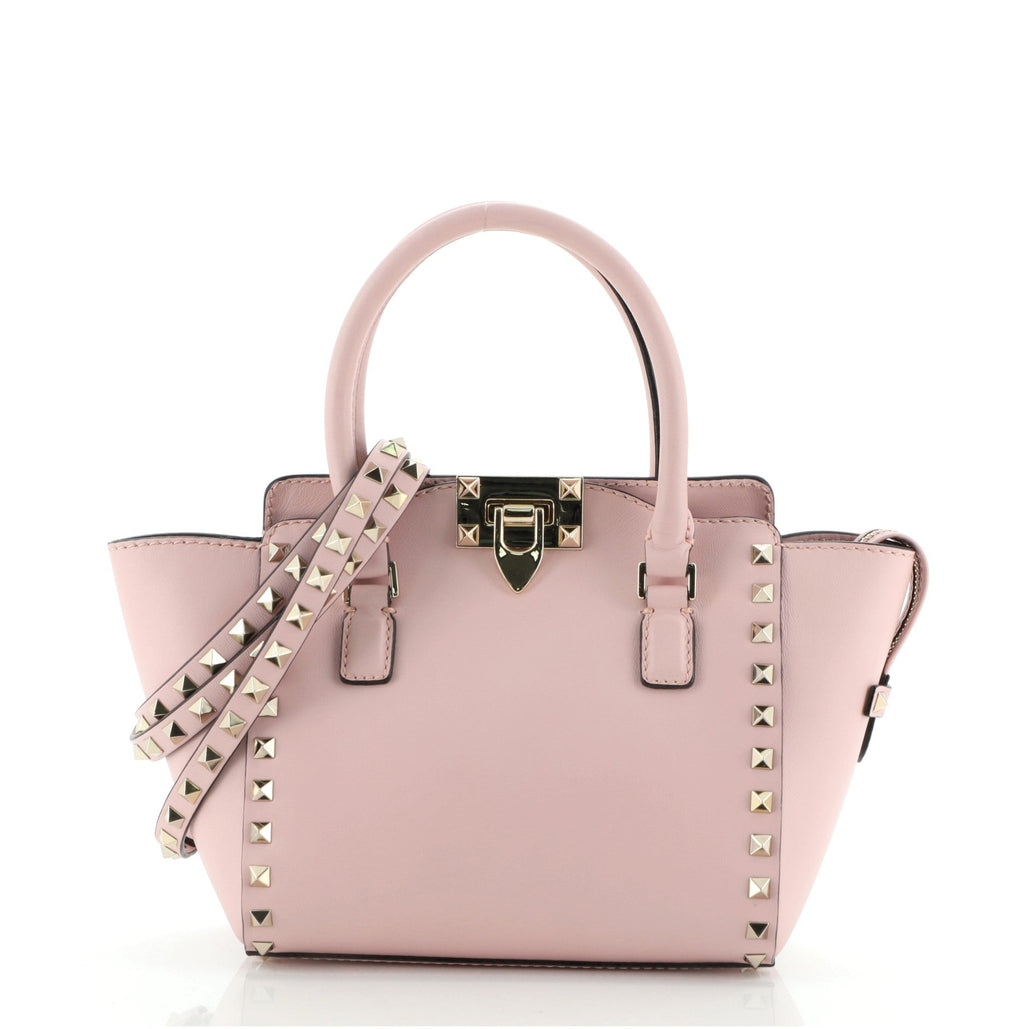Rockstud Tote Rigid Leather Mini