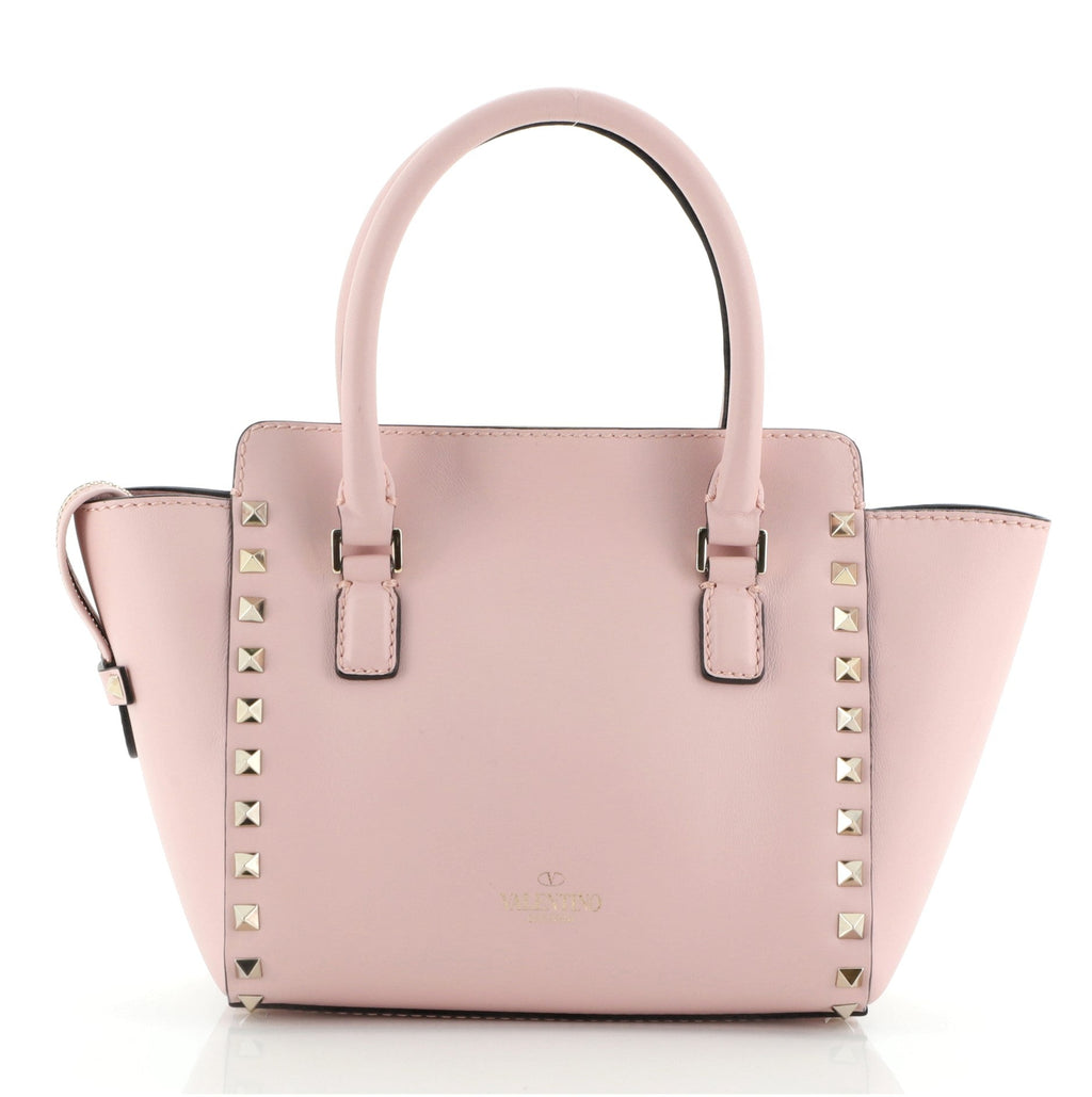 Rockstud Tote Rigid Leather Mini