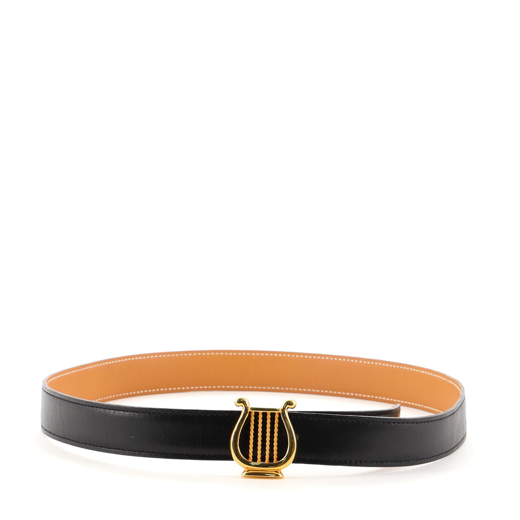 Harp Reversible Belt Leather Thin 70