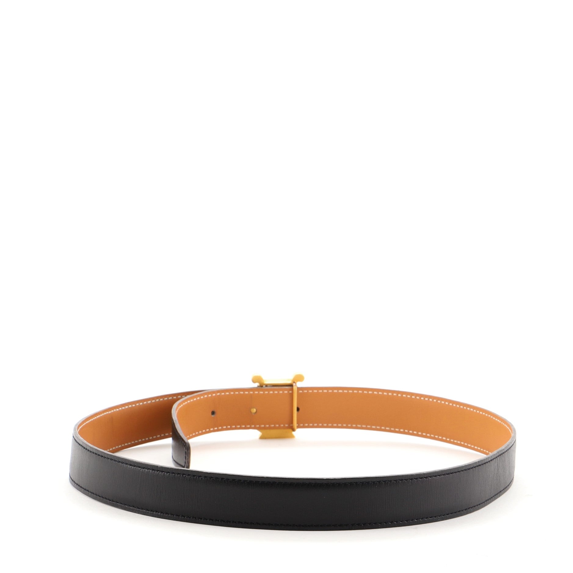 Harp Reversible Belt Leather Thin 70