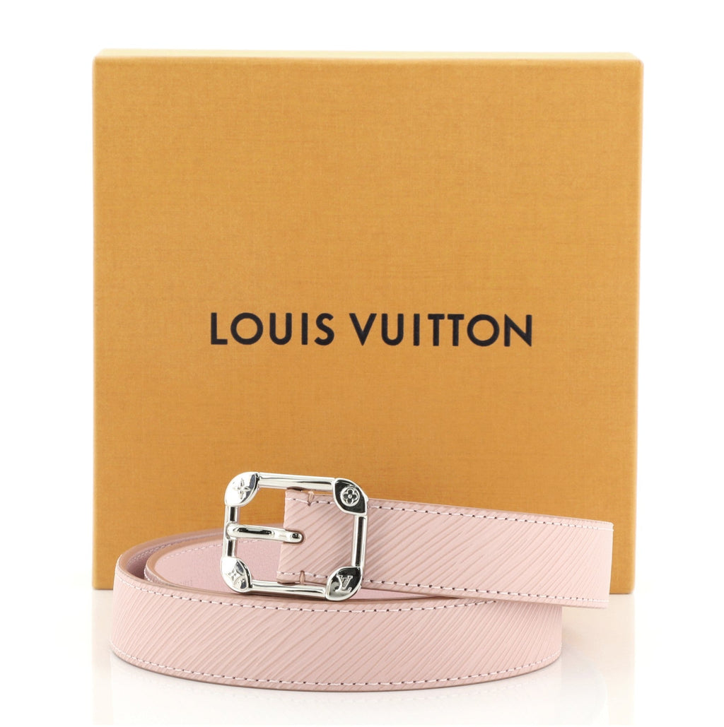 Malletier Belt Epi Leather Thin 80