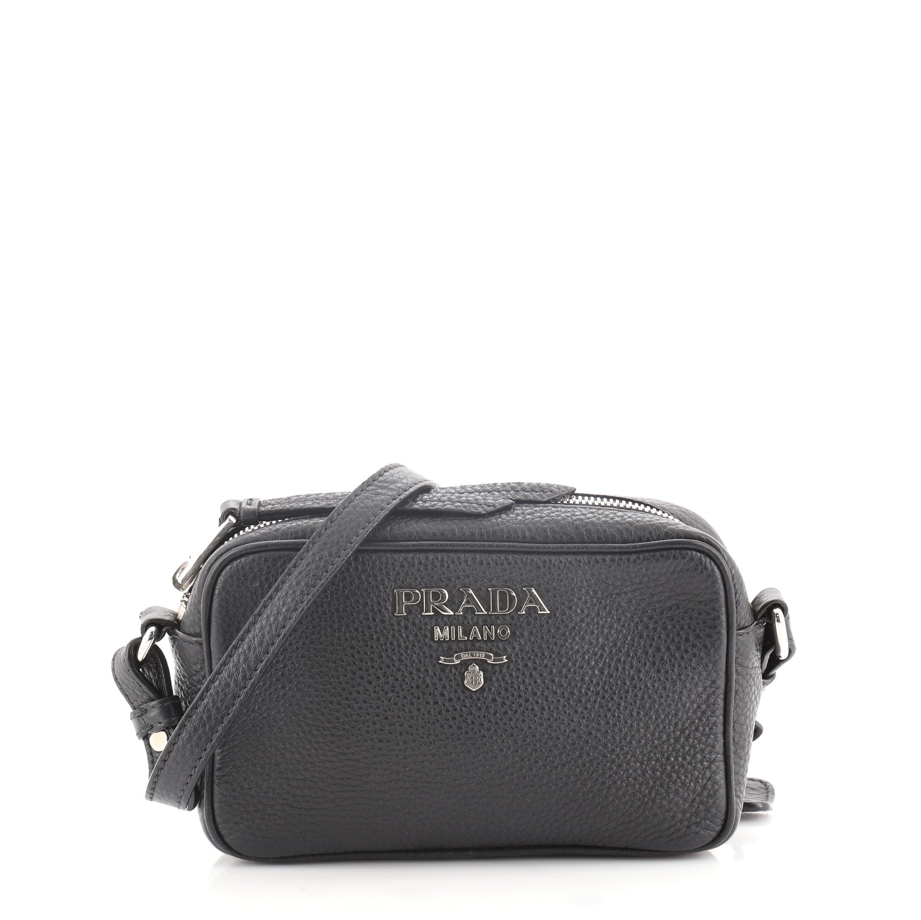 Zip Crossbody Bag Vitello Daino Mini