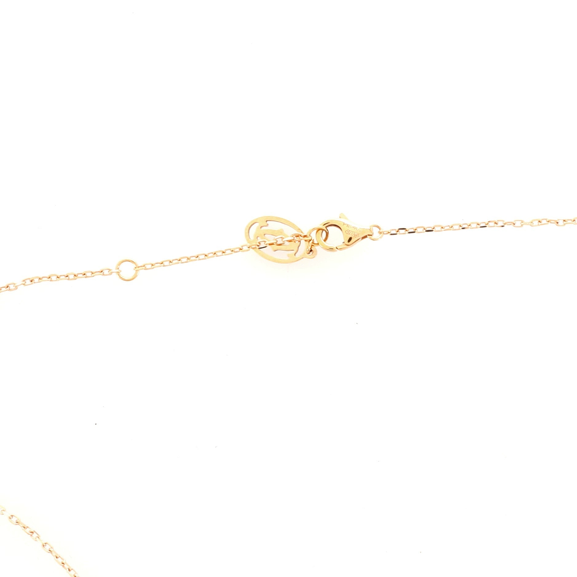 Diamants Legers Pendant Necklace 18K Rose Gold with Diamond Small