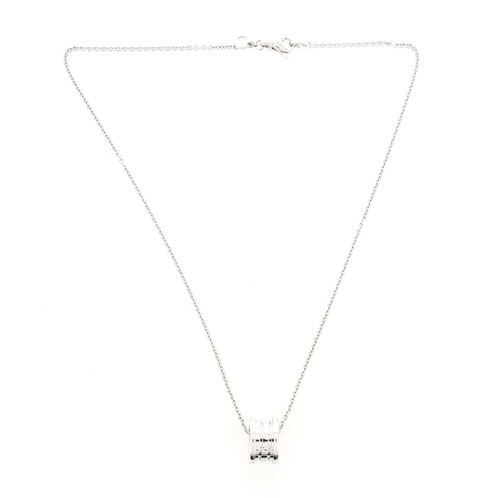 B.Zero1 Pendant Necklace 18K White Gold