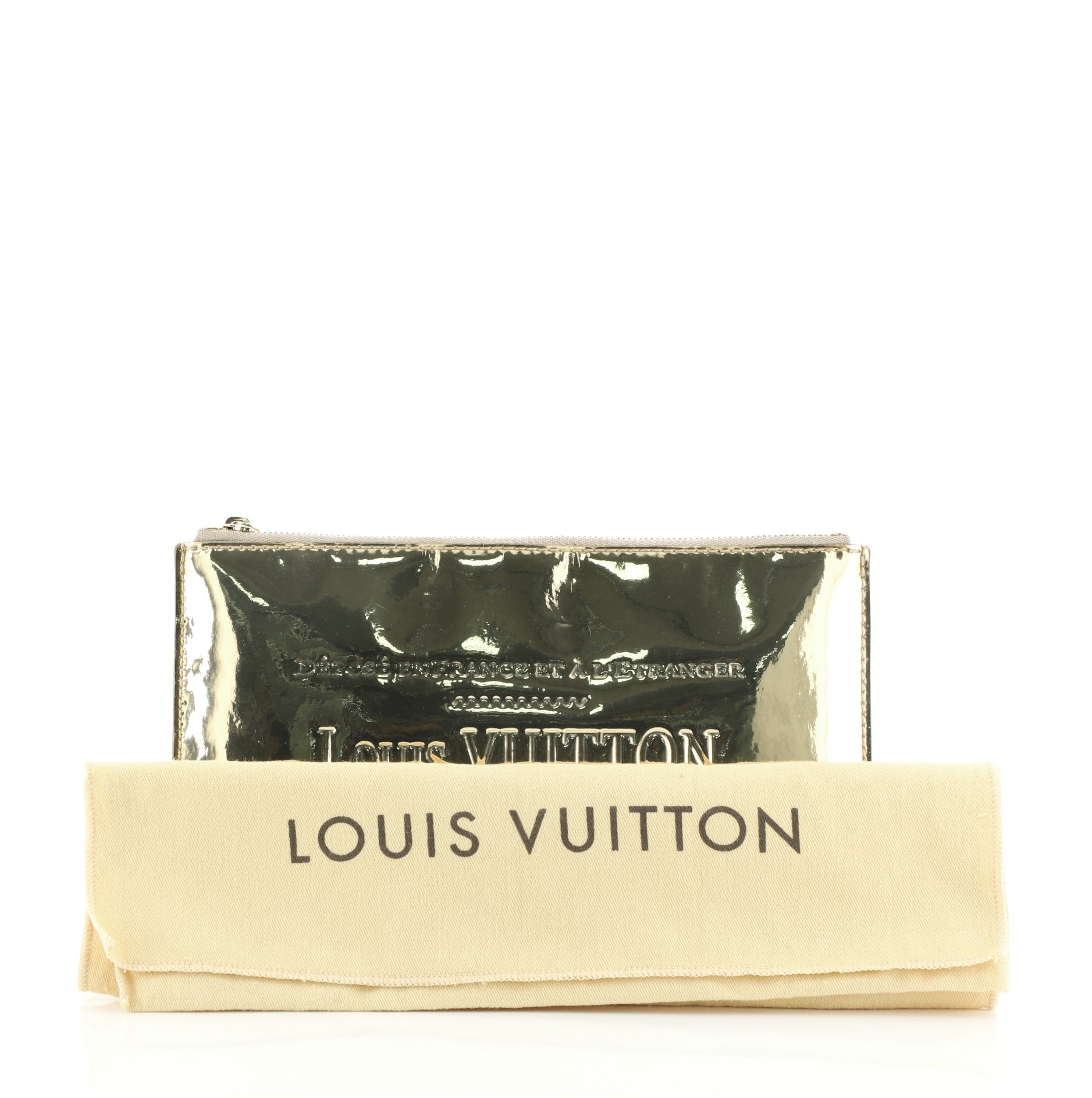 Pochette Clutch Miroir PVC