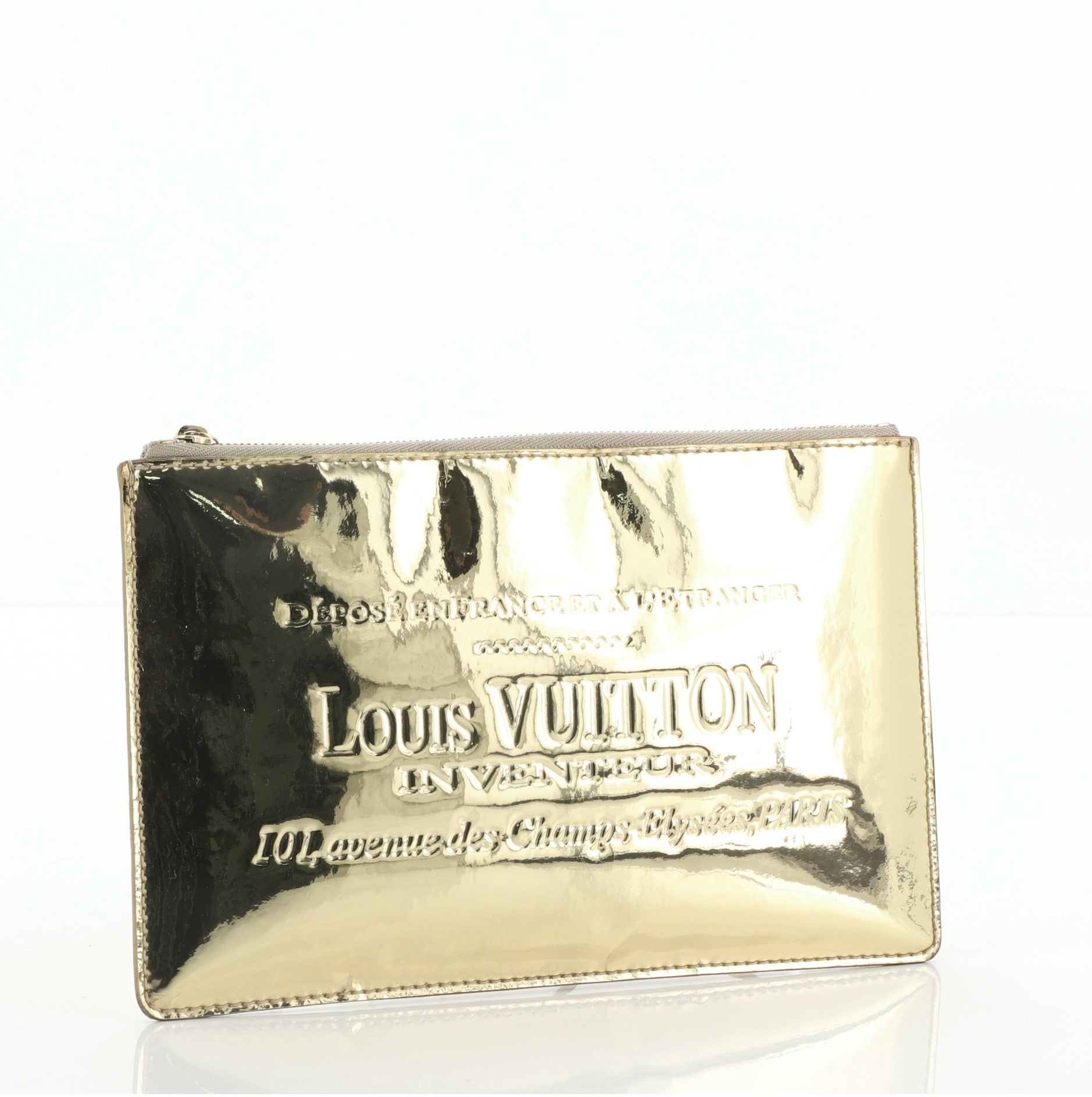 Pochette Clutch Miroir PVC