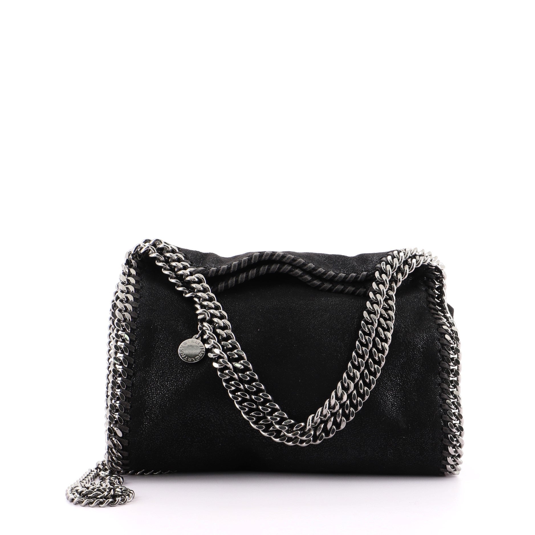 Falabella Fold Over Crossbody Bag Shaggy Deer Mini