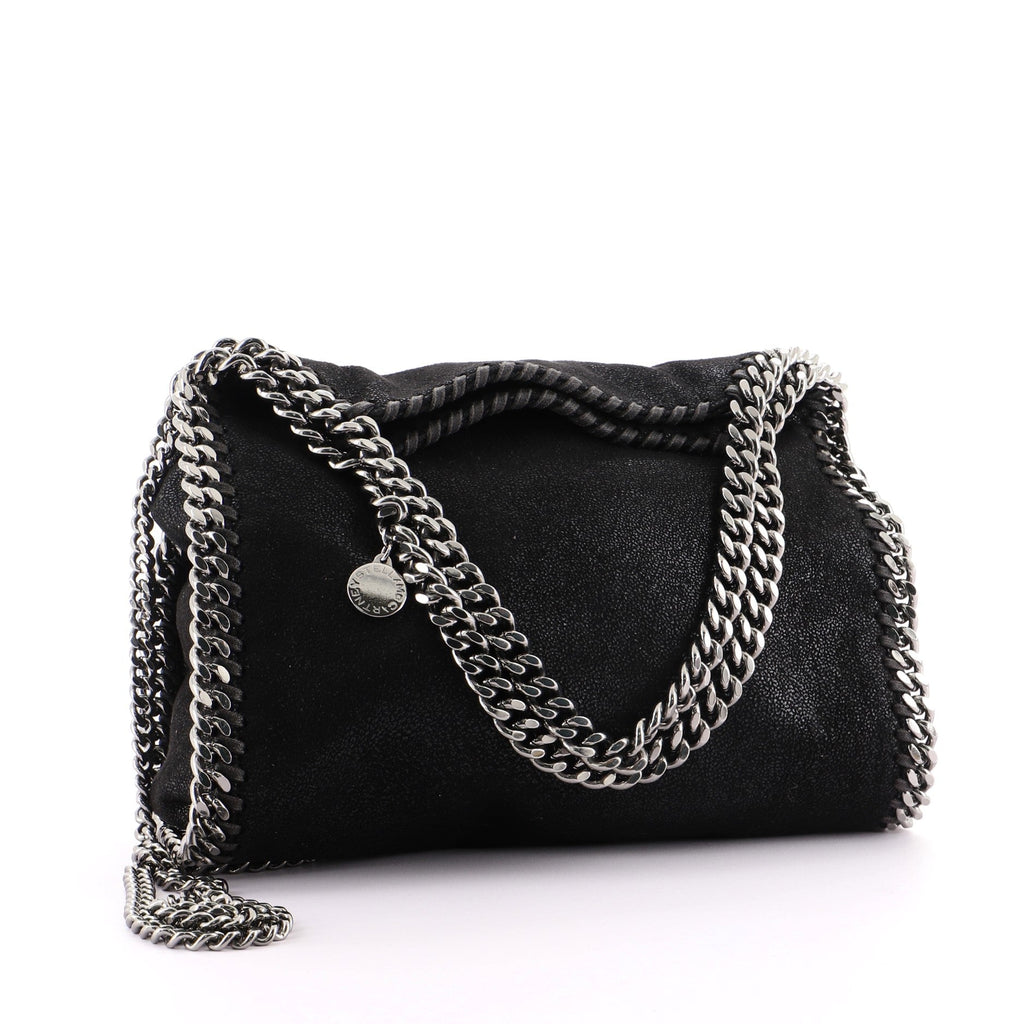 Falabella Fold Over Crossbody Bag Shaggy Deer Mini