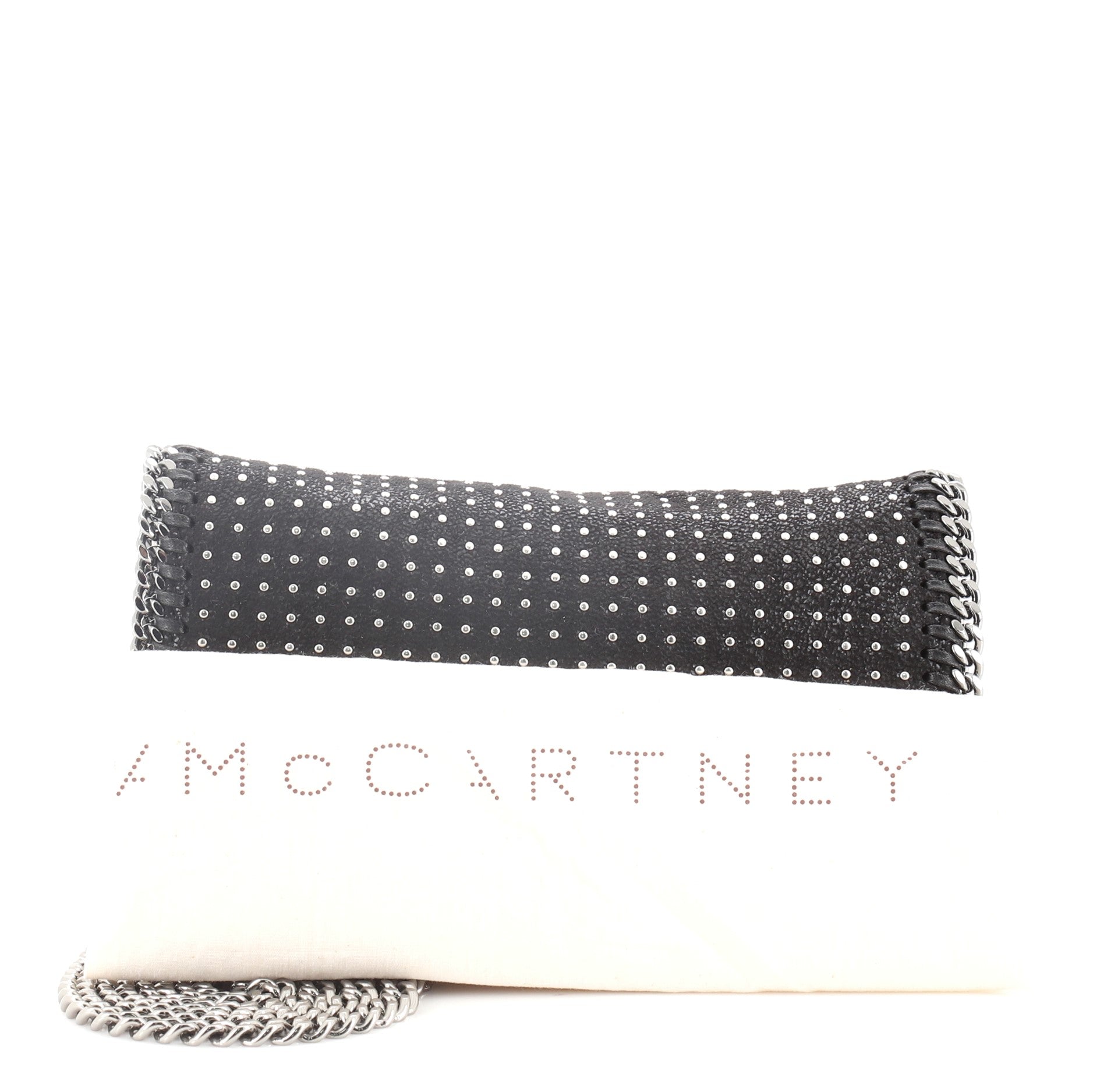 Falabella Flap Crossbody Bag Studded Shaggy Deer Mini