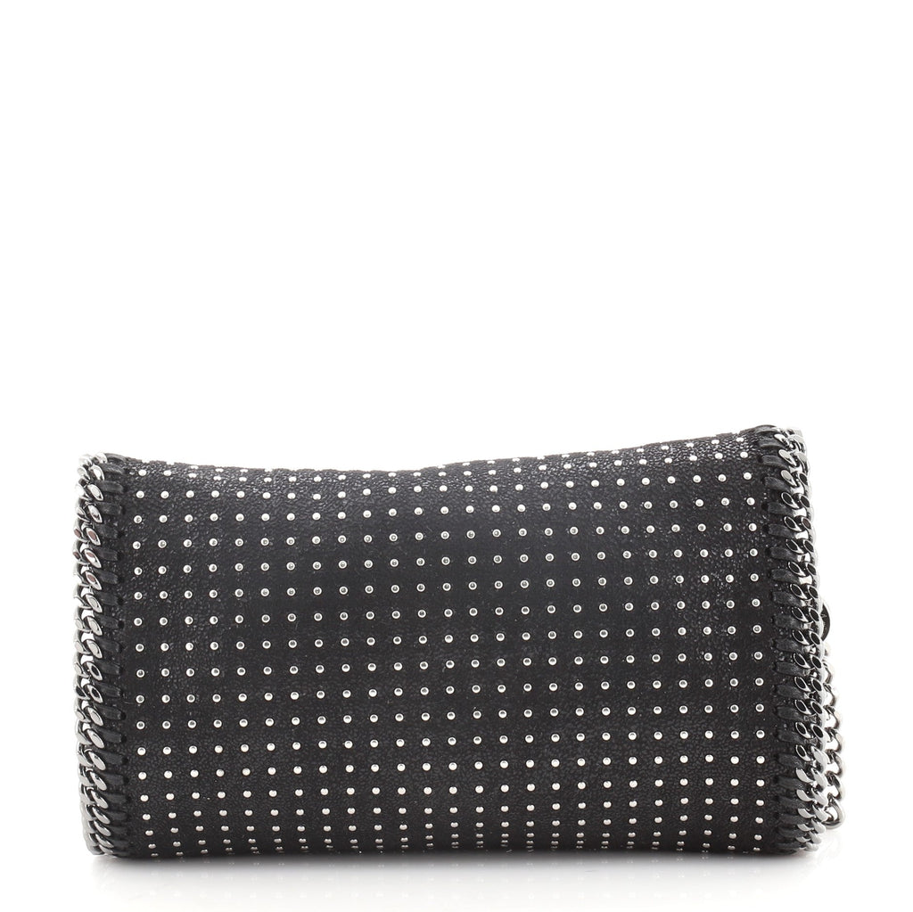 Falabella Flap Crossbody Bag Studded Shaggy Deer Mini
