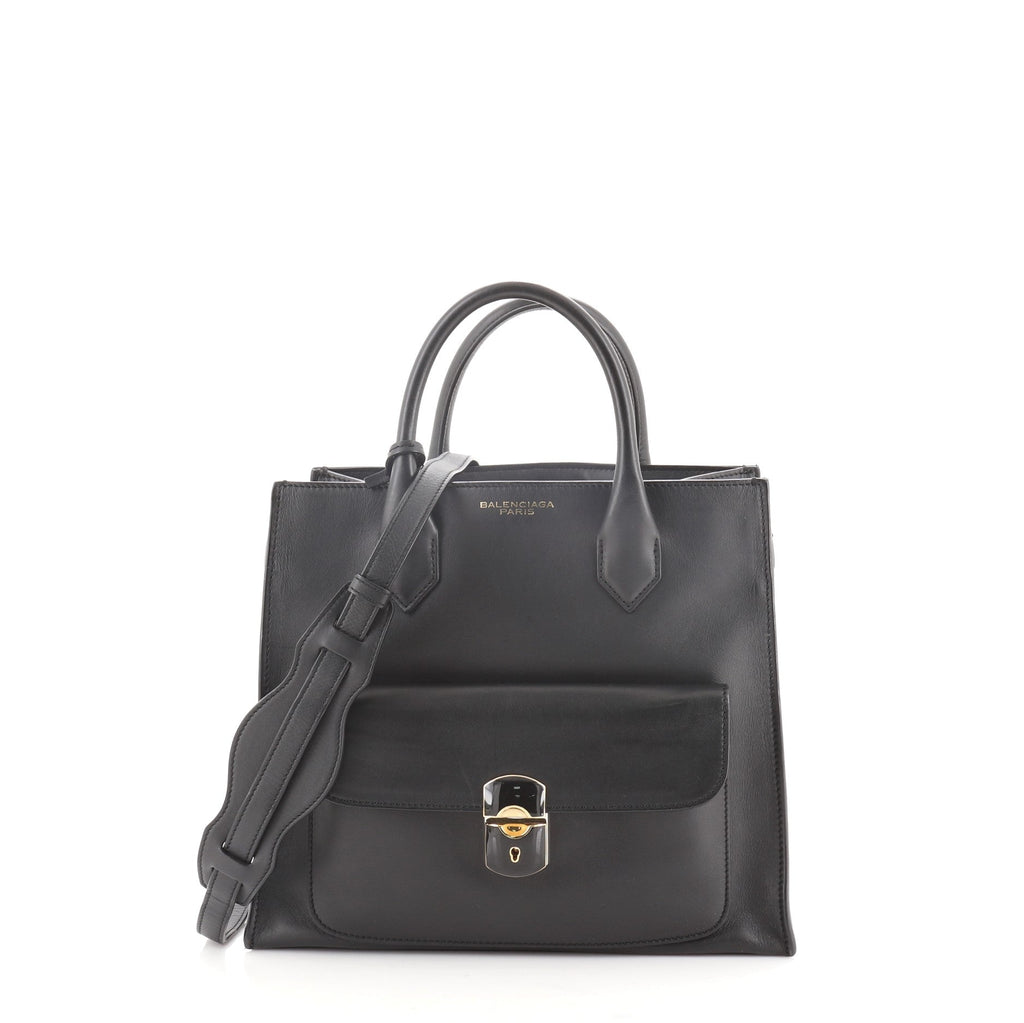 Padlock All Afternoon Tote Leather Mini