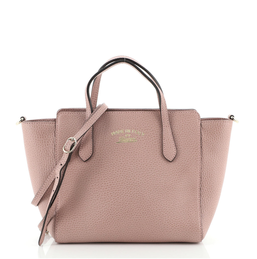 Swing Crossbody Bag Pebbled Leather Mini
