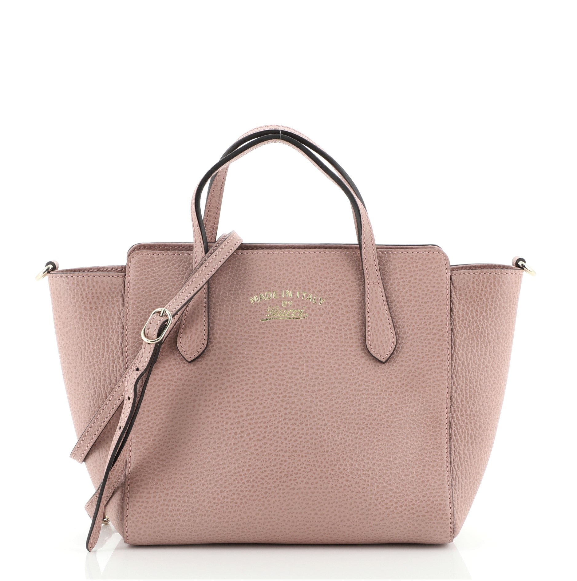 Swing Crossbody Bag Pebbled Leather Mini