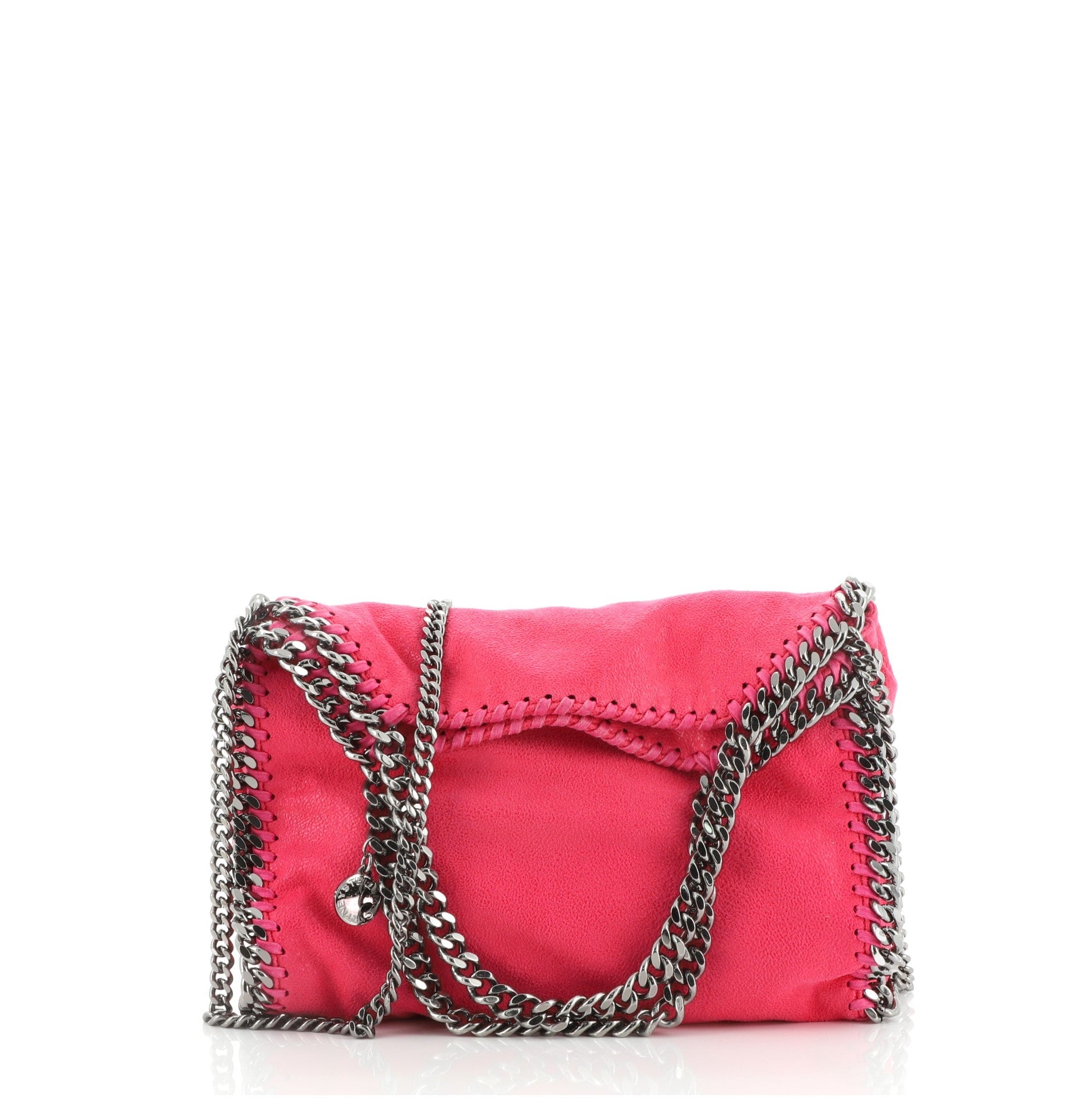 Falabella Fold Over Flap Crossbody Bag Shaggy Deer Mini