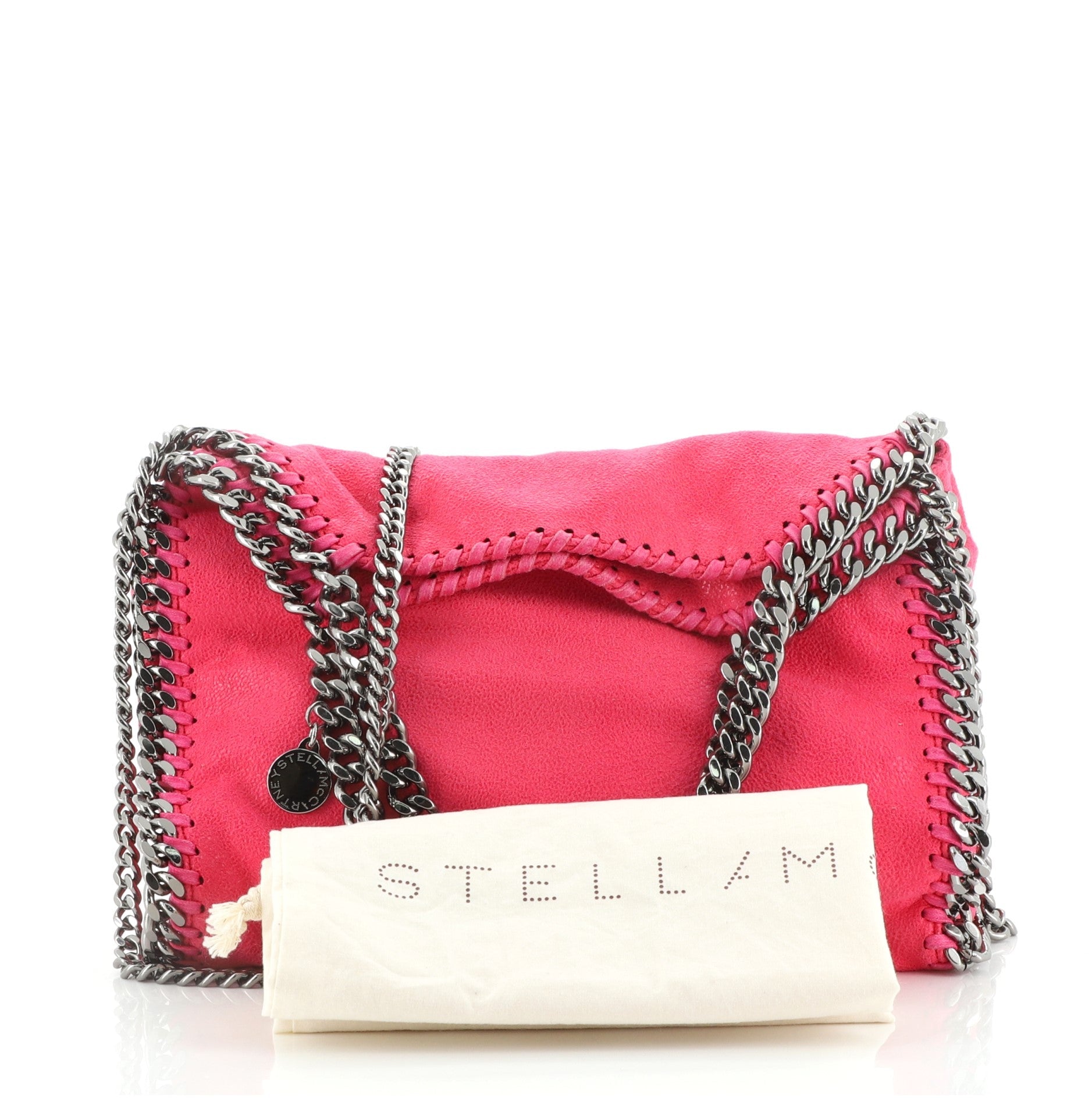Falabella Fold Over Flap Crossbody Bag Shaggy Deer Mini