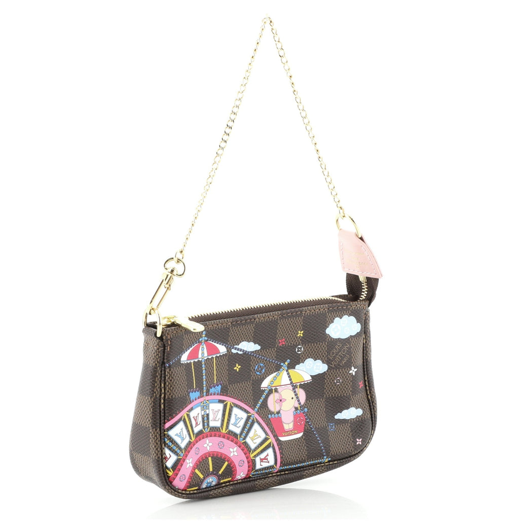 Pochette Accessoires Limited Edition Vivienne Xmas Damier Mini