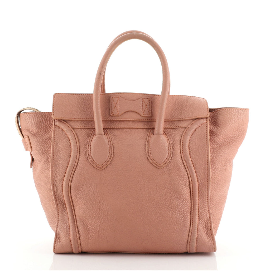 Luggage Bag Grainy Leather Mini
