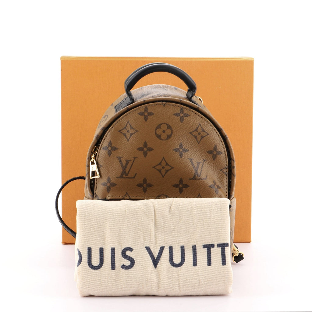 Palm Springs Backpack Reverse Monogram Canvas Mini