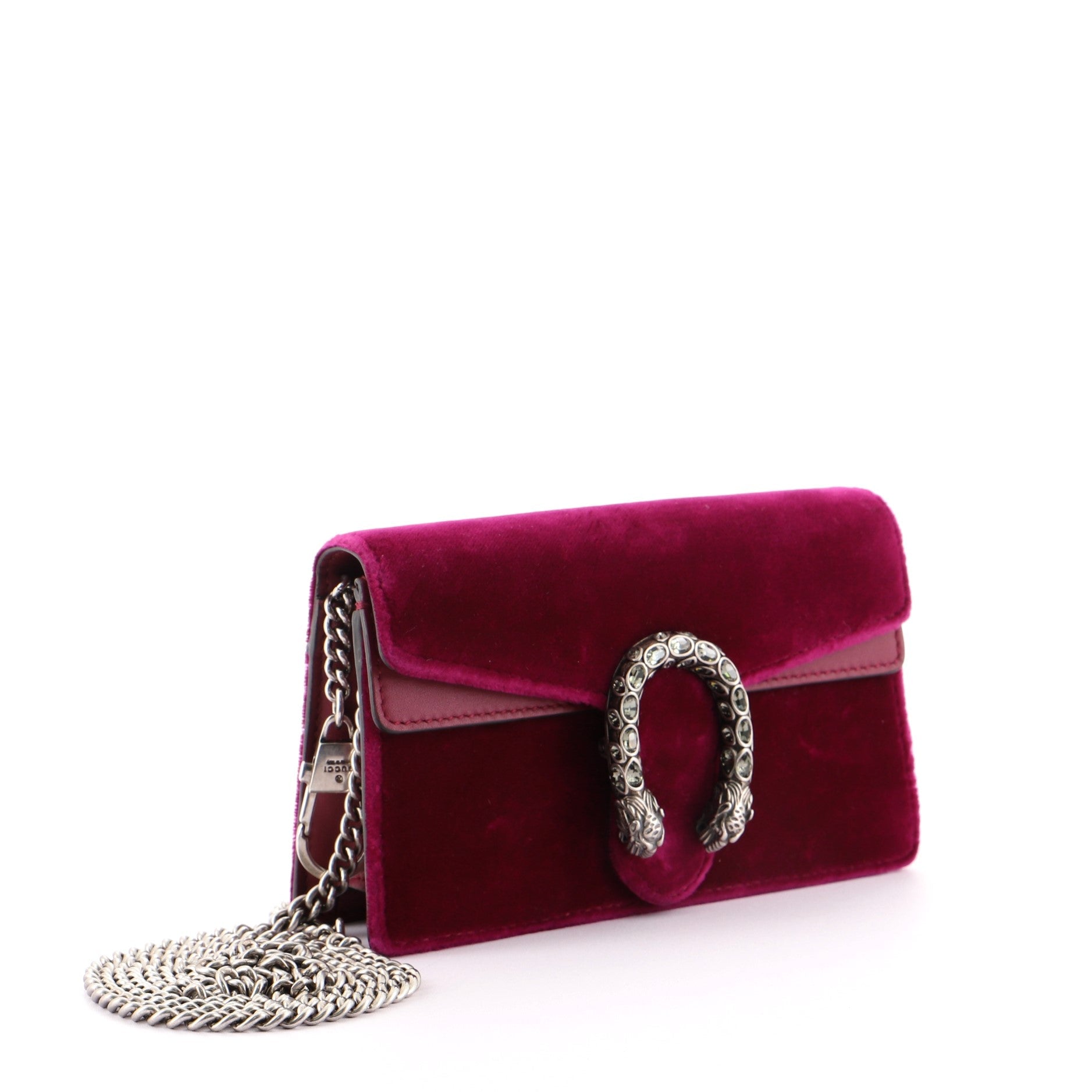 Dionysus Bag GG Velvet Super Mini