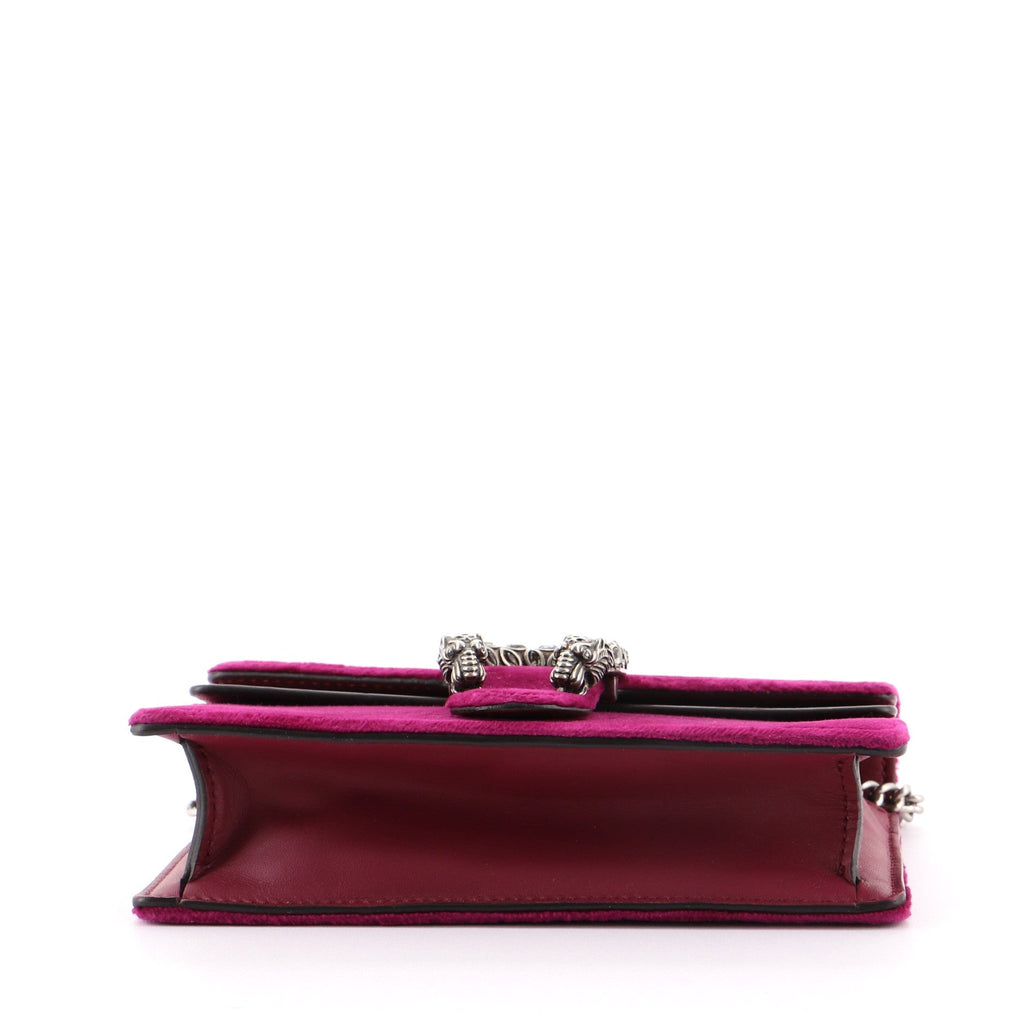 Dionysus Bag GG Velvet Super Mini