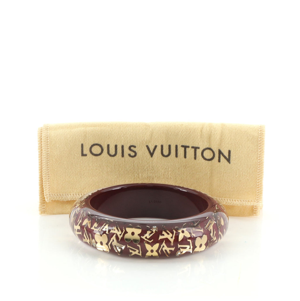 Inclusion Bangle Bracelet Resin GM