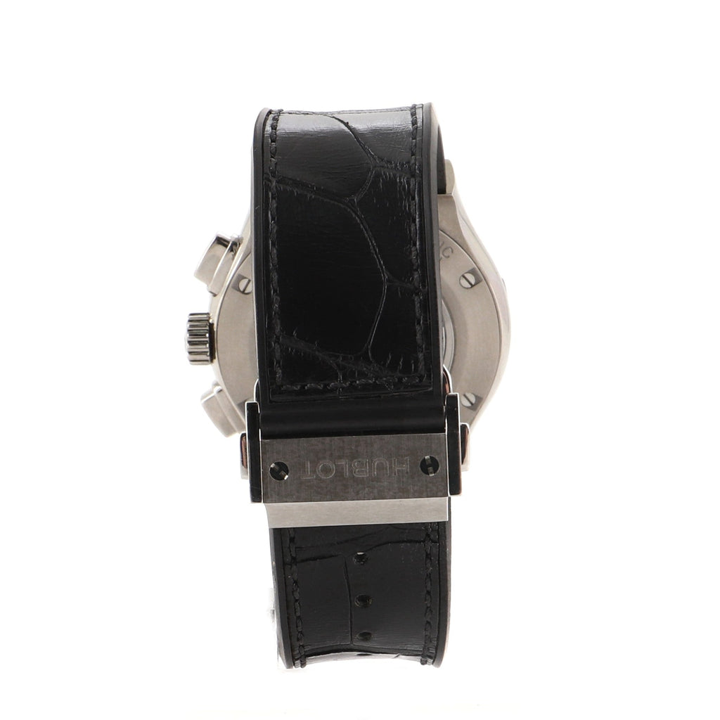 Classic Fusion Aerofusion Chronograph Skeleton Automatic Watch Titanium and Alligator with Rubber 45