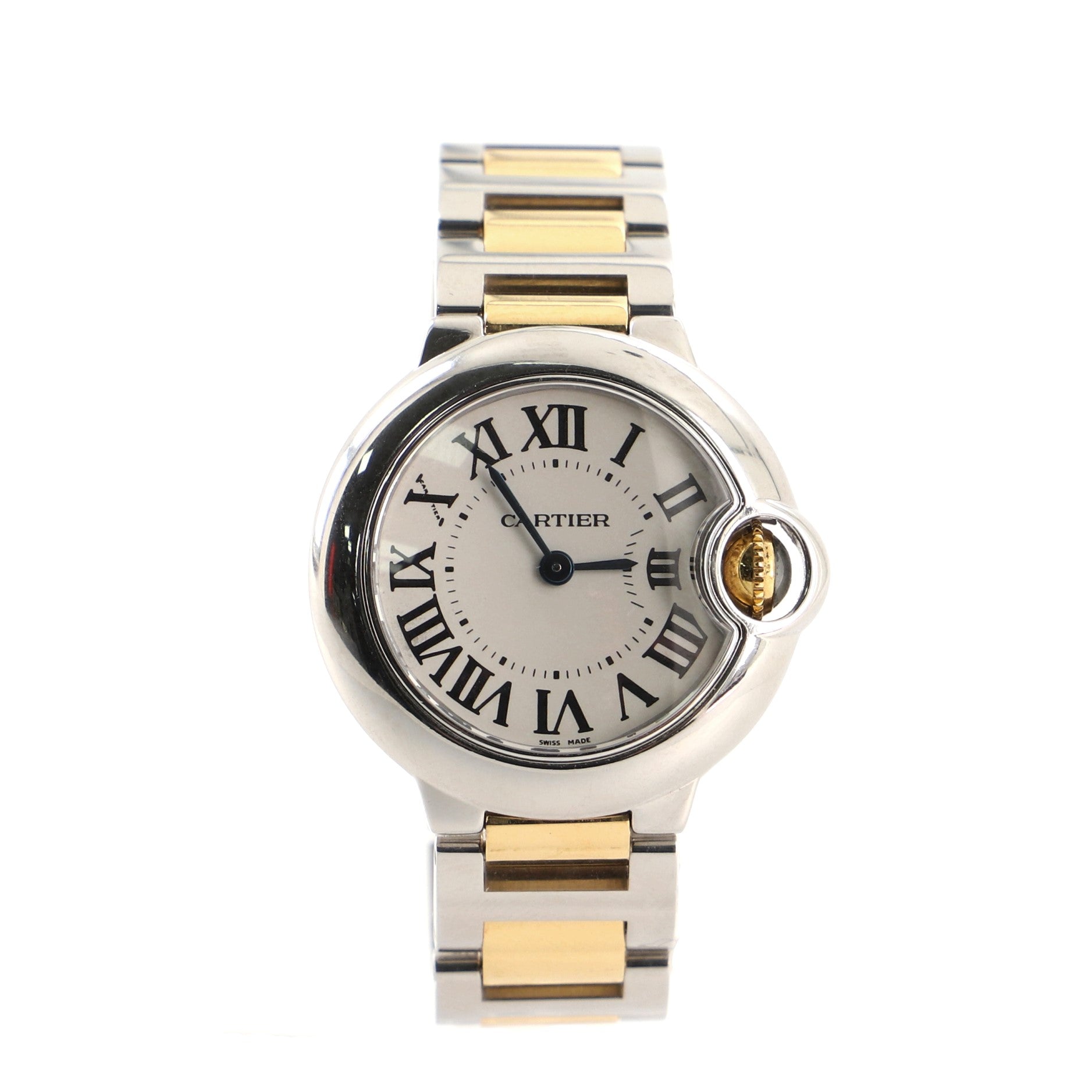 Ballon Bleu De Cartier Quartz Watch Stainless Steel and Yellow Gold 29