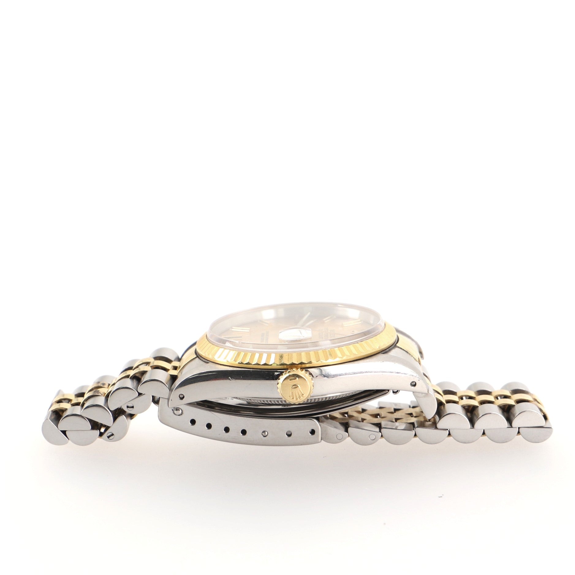 Oyster Perpetual Datejust Automatic Watch Stainless Steel and Yellow Gold 36