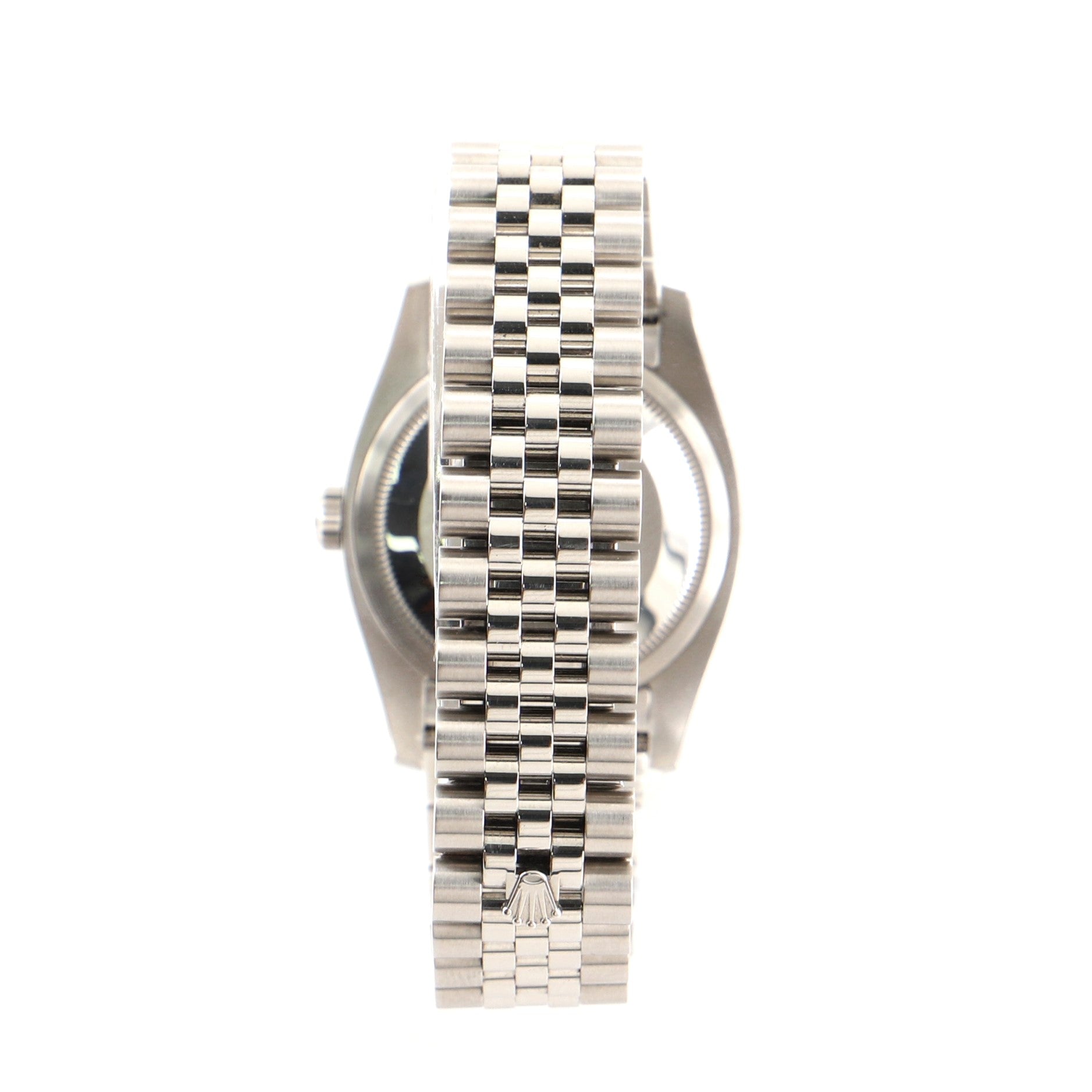 Oyster Perpetual Datejust Automatic Watch Stainless Steel and White Gold with Diamond Markers 36