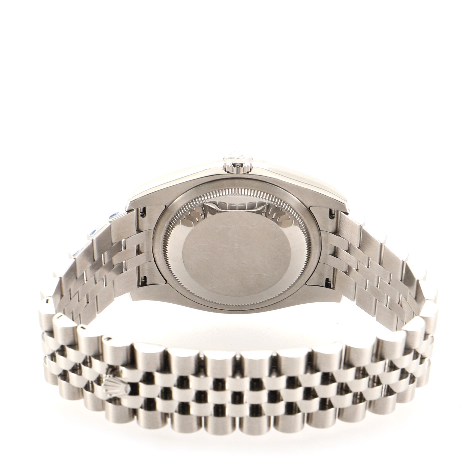 Oyster Perpetual Datejust Automatic Watch Stainless Steel and White Gold with Diamond Markers 36
